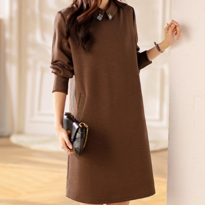 여성 봄가을 일자핏 박시 원피스 패션 캐주얼cy 34,940원