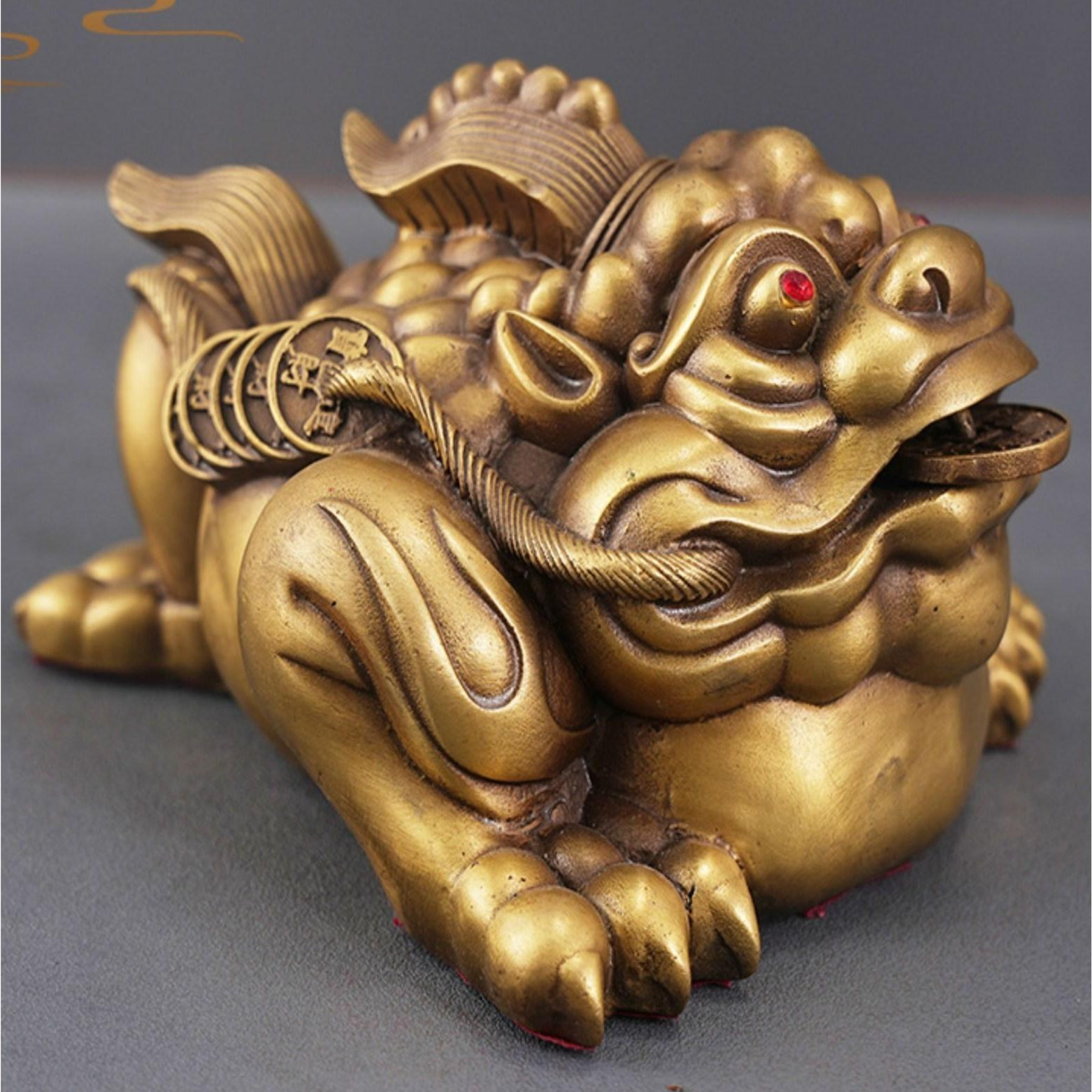 미츠키 재물운 삼족 두꺼비 황금 복 돈 선물 행운, 재물 두꺼비 79,800원