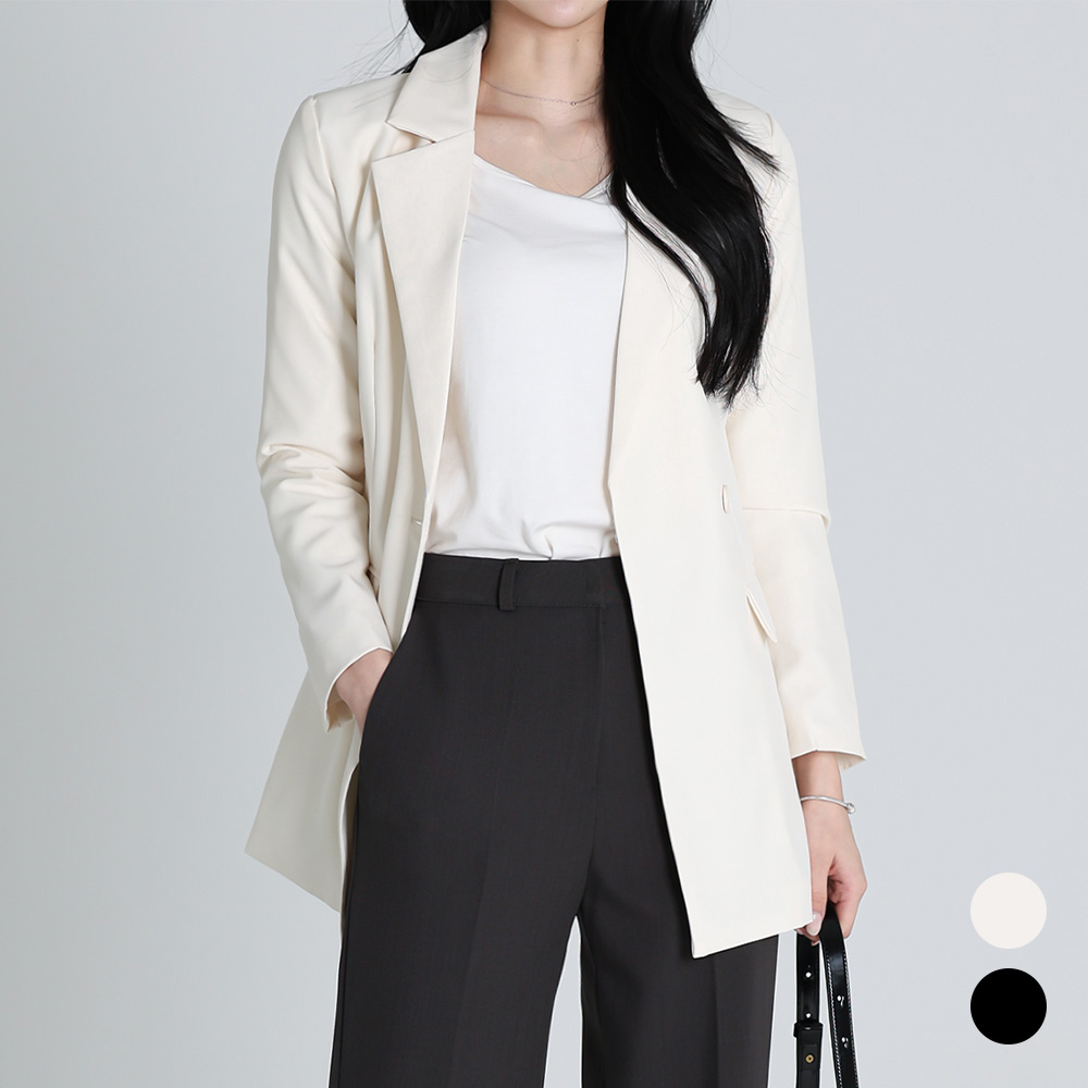 모이르벨라 여성용 원버튼 테일러 자켓 O26SS2-A2653 30,900원