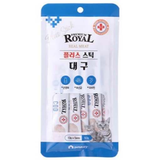 프리미엄 로얄 플러스 스틱 10g x 5P 5종 1,100원