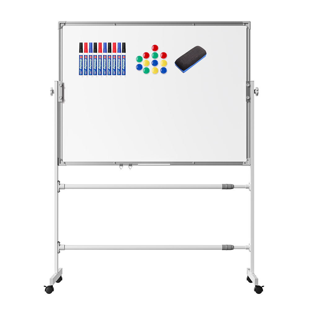 SILUNA 업그레이드버전 양면 자석 이동식 화이트보드 스탠드 (0.2mm 두꺼운 코팅) 156,000원