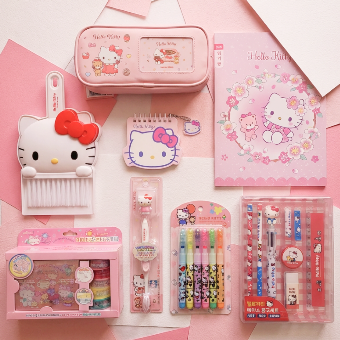 헬로키티 산리오 문구세트 신학기 학용품세트 입학선물 졸업선물, 1개, 베이직 33,230원