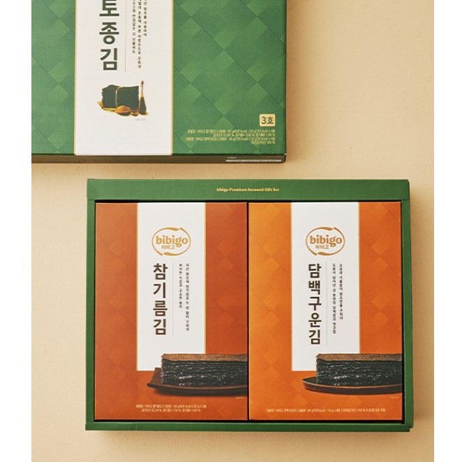 [무료배송/당일배송] 비비고김 비비고 토종김 3호 선물세트 추석 명절 설 선물  [엘리빅마켓] 156,480원