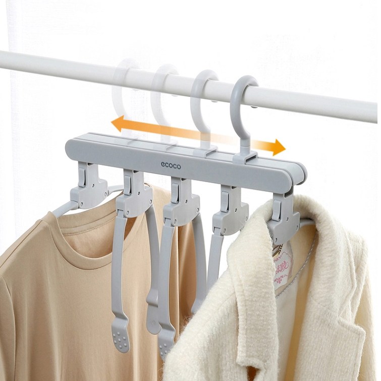 공간 절약 옷걸이 접이식 360도 회전 이동 수납형 이잼 그레이, Grey, 1세트 4,900원