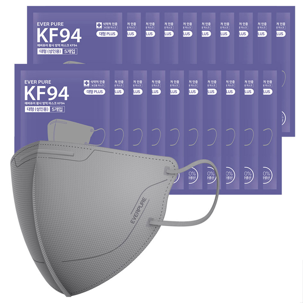 리벤스 에버퓨어 새부리형 황사방역마스크 특대형 KF94 16,900원