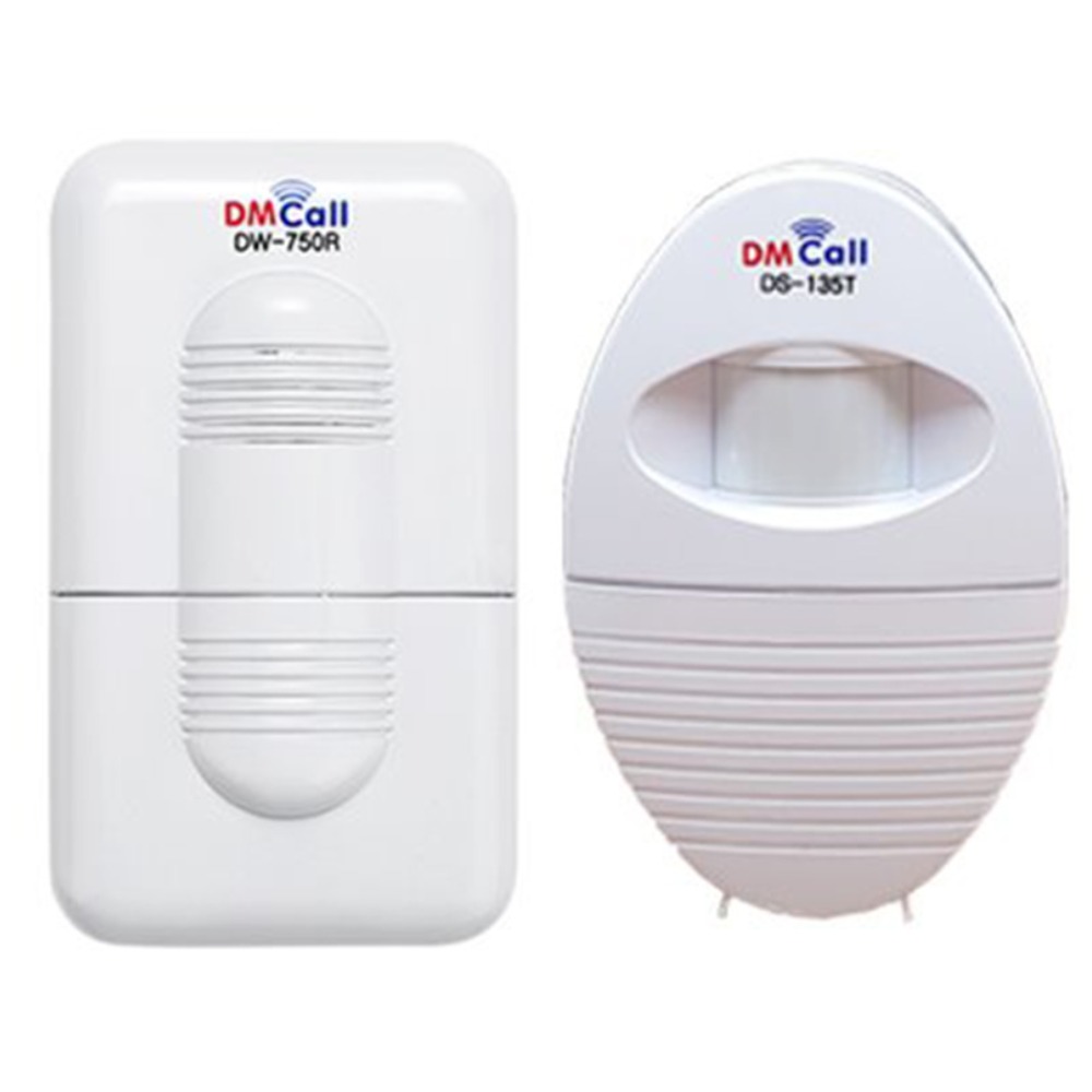 대명전자 차임벨 호출벨 단거리용 무선센서벨 송,수신기(DS-135RT) / 송,수신기 단품구매가능 29,850원