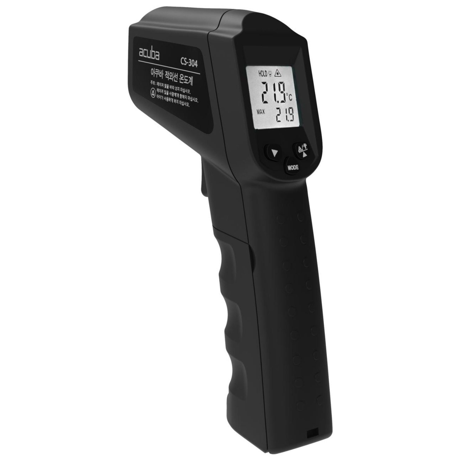 아쿠바 비접촉 적외선 온도계 CS-304 블랙 14,000원