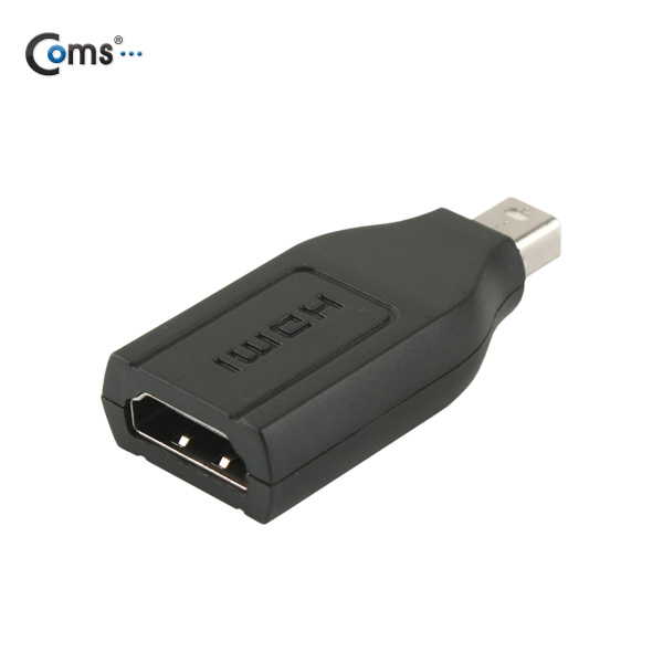 Coms 미니 디스플레이포트 to HDMI 변환젠더 컨버터 Mini DP M to HDMI F DisplayPort SP718 9,900원