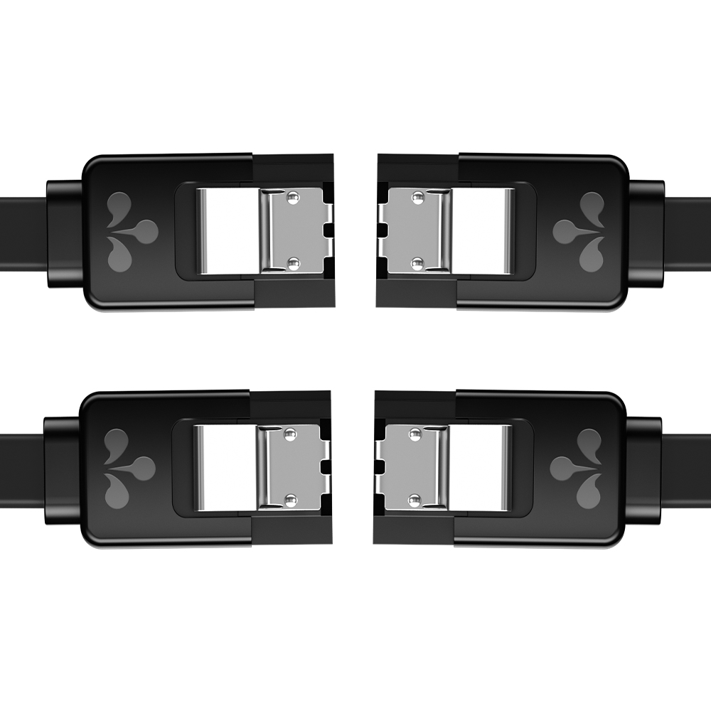 삼지 SATA3 케이블 일자형, 2개, 0.5m 9,300원