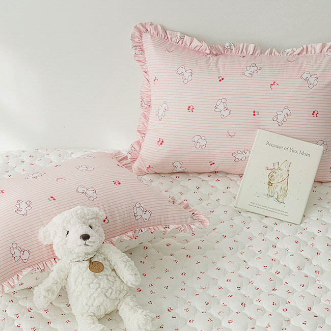 세사온라인 알러지케어 베개커버 체리베어 17,000원