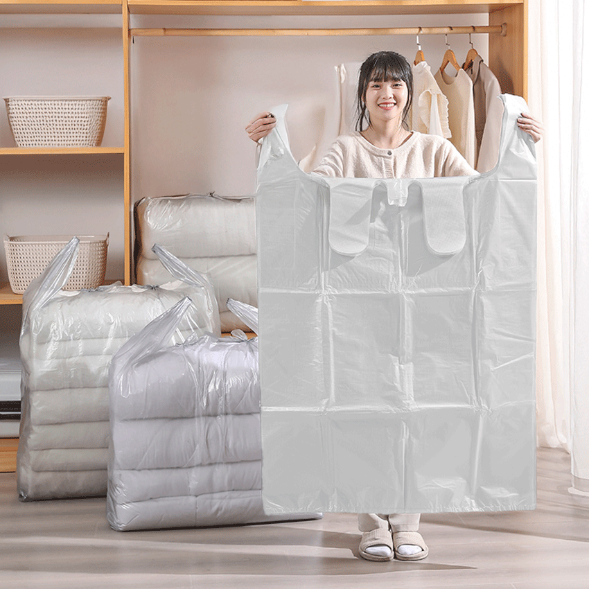 정철물 손잡이 이삿짐용 대형 이불 이사 비닐봉투 4,990원