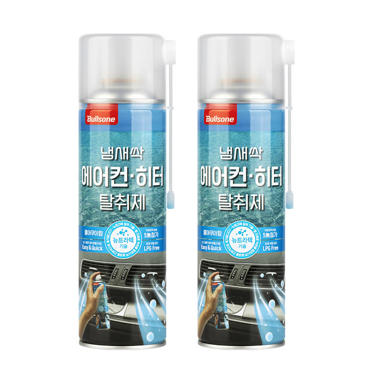 불스원 에어컨히터 간편 탈취제, 쿨아쿠아 2개, 160g, 2개 11,450원