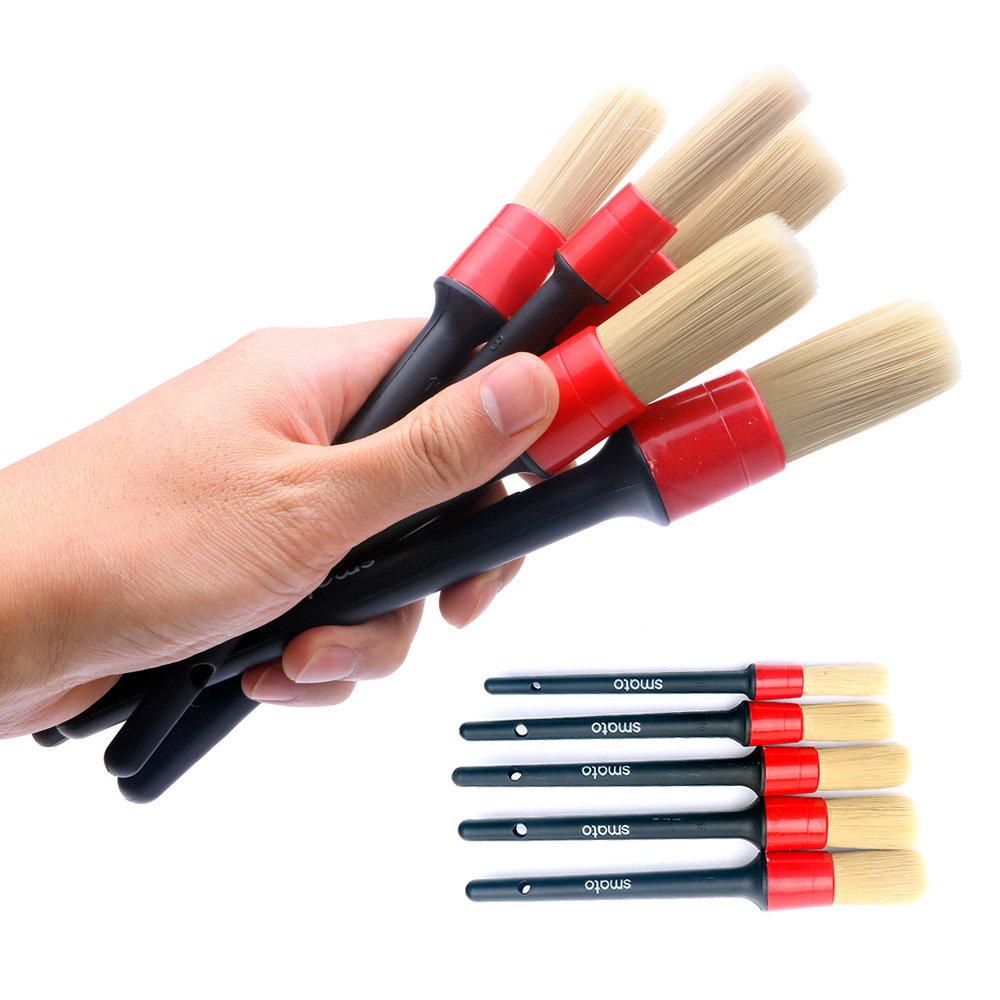PET 세차 브러쉬 세트 5PCS 구석 먼지 청소 이물질 세척 제거 붓 8 10 12 14 16mm 발굴 흙 솔 브러시 부라쉬 부러쉬 5종 청소솔 청소브러쉬 청소붓 세차솔 세차붓 4,950원