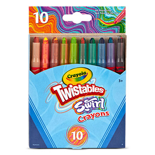 크레욜라 컬러풀 트위스트 크레용 10종 세트 11,900원