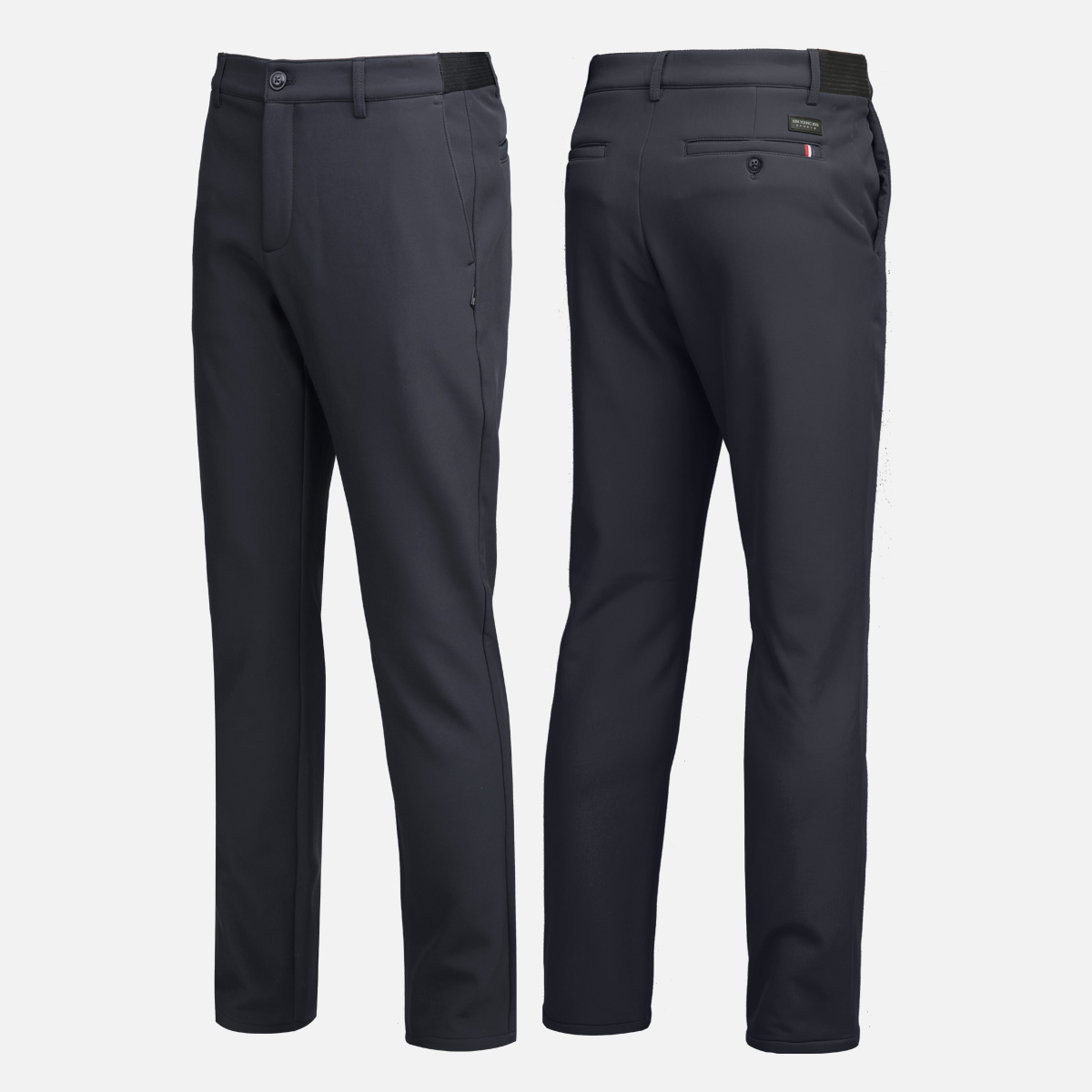 [김영주스포츠] 남성 겨울 기모 골프 바지_핫필드 두툼 기모 히든밴딩 스판 빅사이즈 팬츠 39,870원