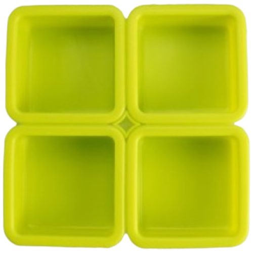 실리콘몰드 - 민무늬직사각 (1구, 4구), 1구 2,100원