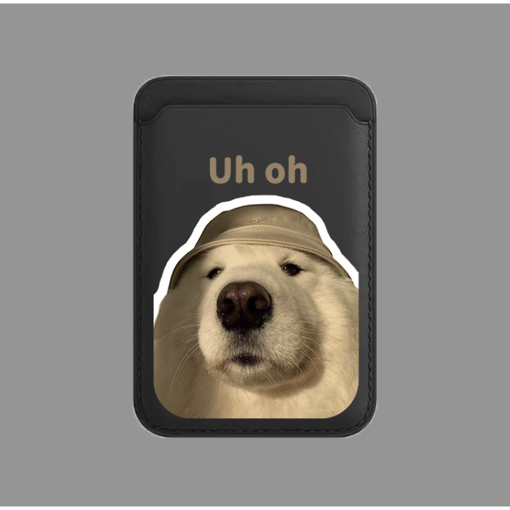 흥해 맥세이프 카드지갑 아이폰 갤럭시, 1개, 귀여운 강아지 8,900원