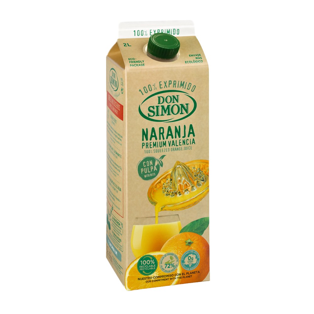 돈시몬 생과일 100% 착즙 오렌지주스, 2L, 12개 151,790원