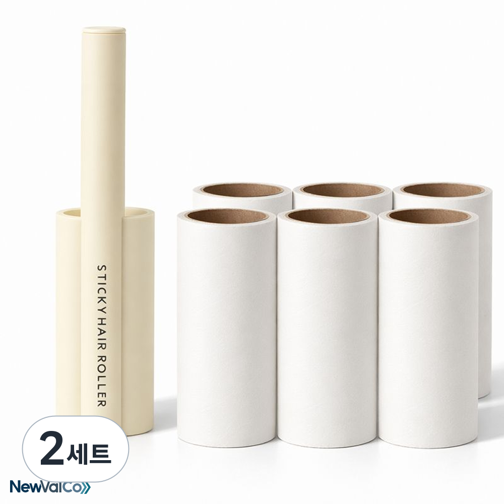 뉴밸코 미니 돌돌이 차량용 휴대용 테이프클리너 본품1개 리필6개 31,880원