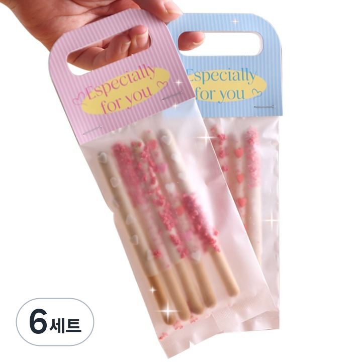 디유 막대과자 초콜릿 만들기 DIY 선물 세트 하트컨벤션 A087, 6세트 100,800원