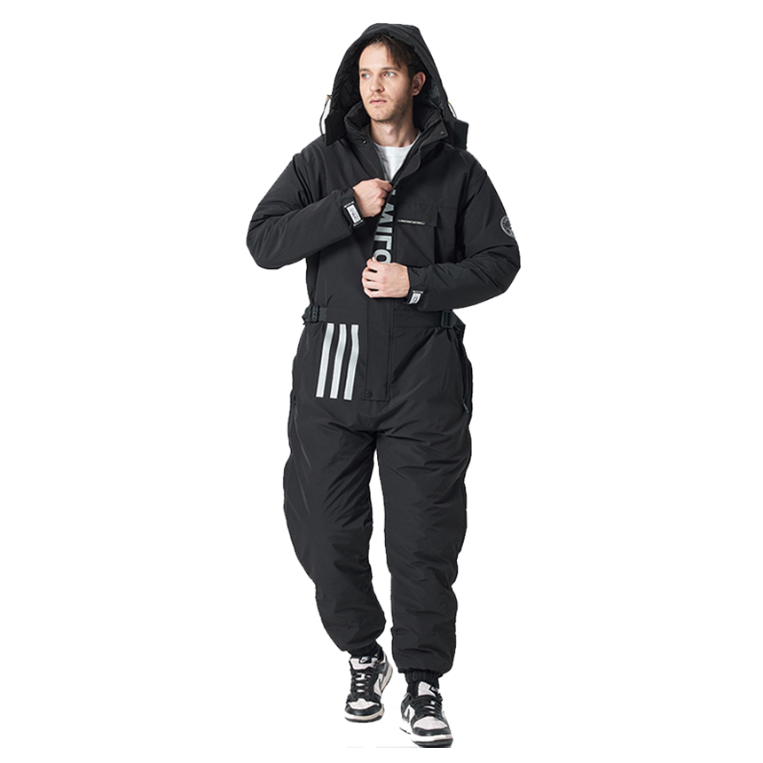 켓와일로 오토바이 겨울 방한우주복 C30, 블랙 119,000원