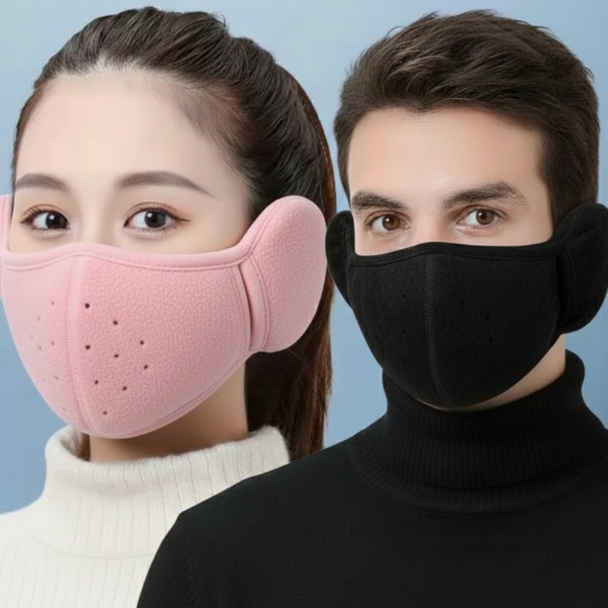 KC인증 먼데이즈 겨울 라이더 방한 귀마개 마스크 기모 1+1 5,980원