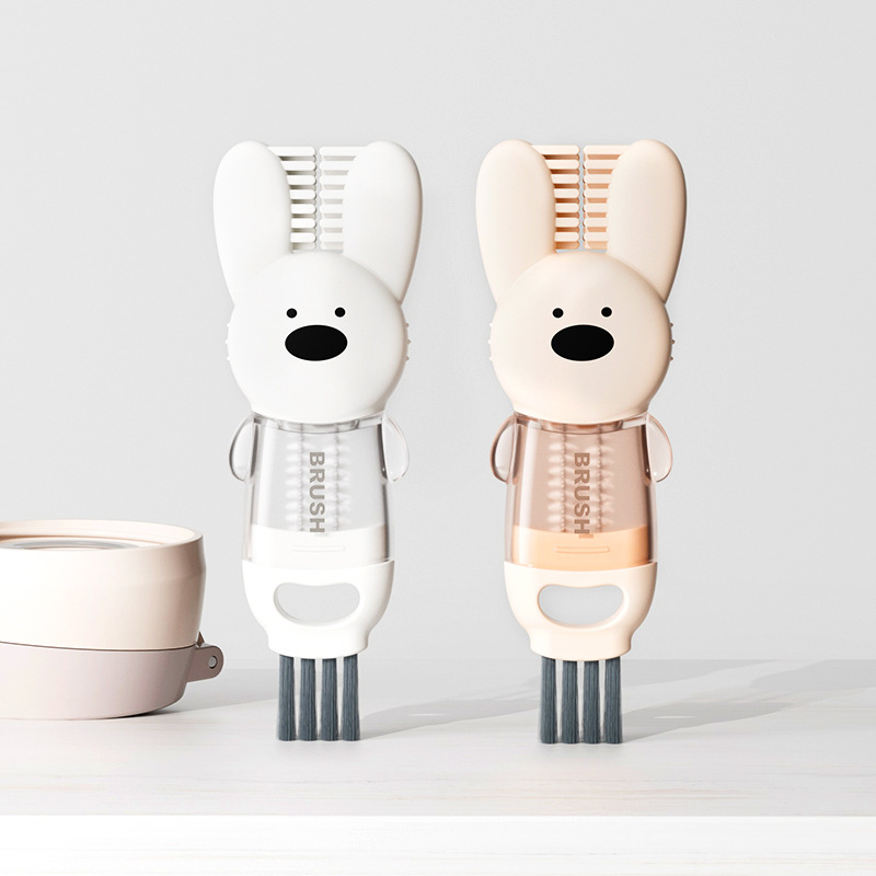 므뮤 토끼 다기능 텀블러 3 in 1 뚜껑 틈새 브러시 2종 세트 5,990원