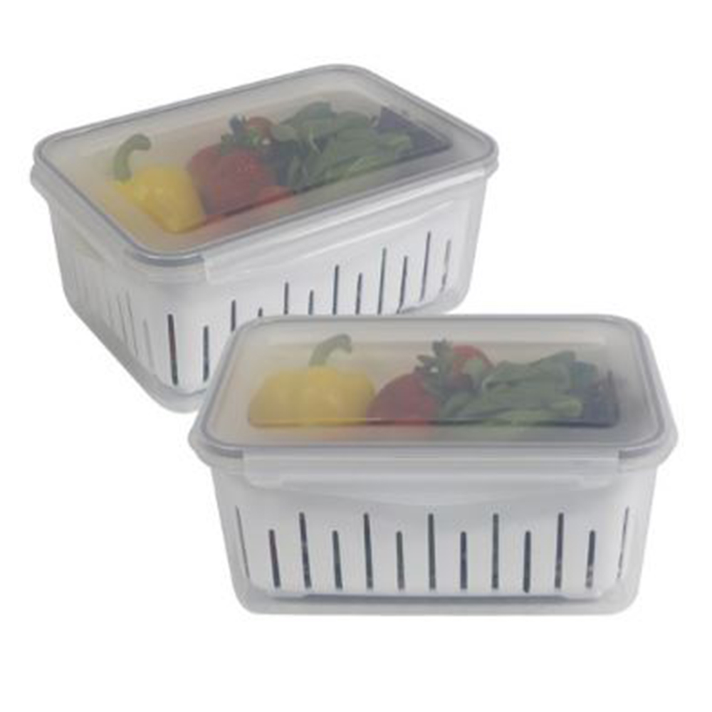 제오닉 과일 야채 채소 보관 물빠짐 채반 밀폐용기 4.0L, 20개, 단품 130,000원