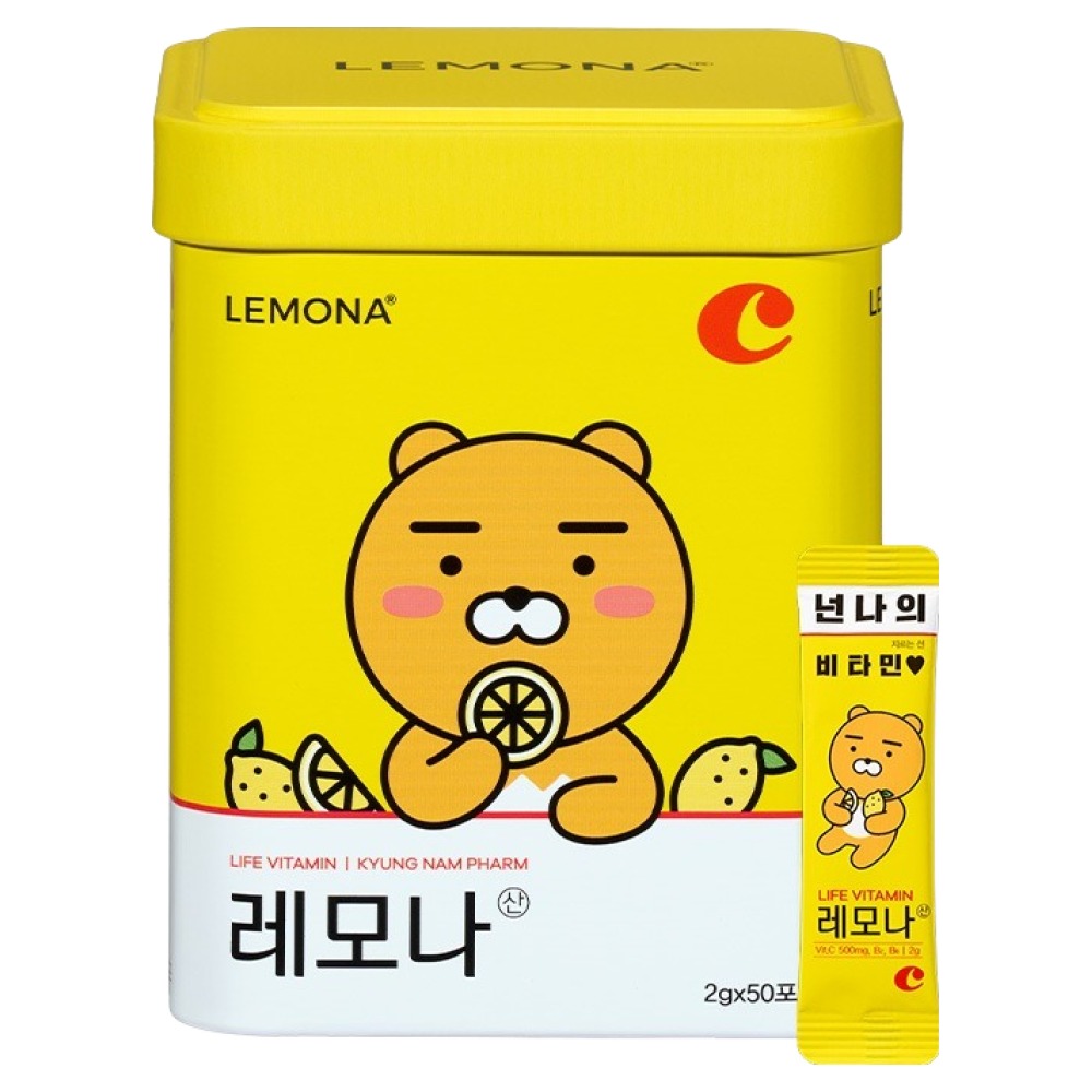 레모나산 카카오프렌즈 비타민C 50포 9,900원