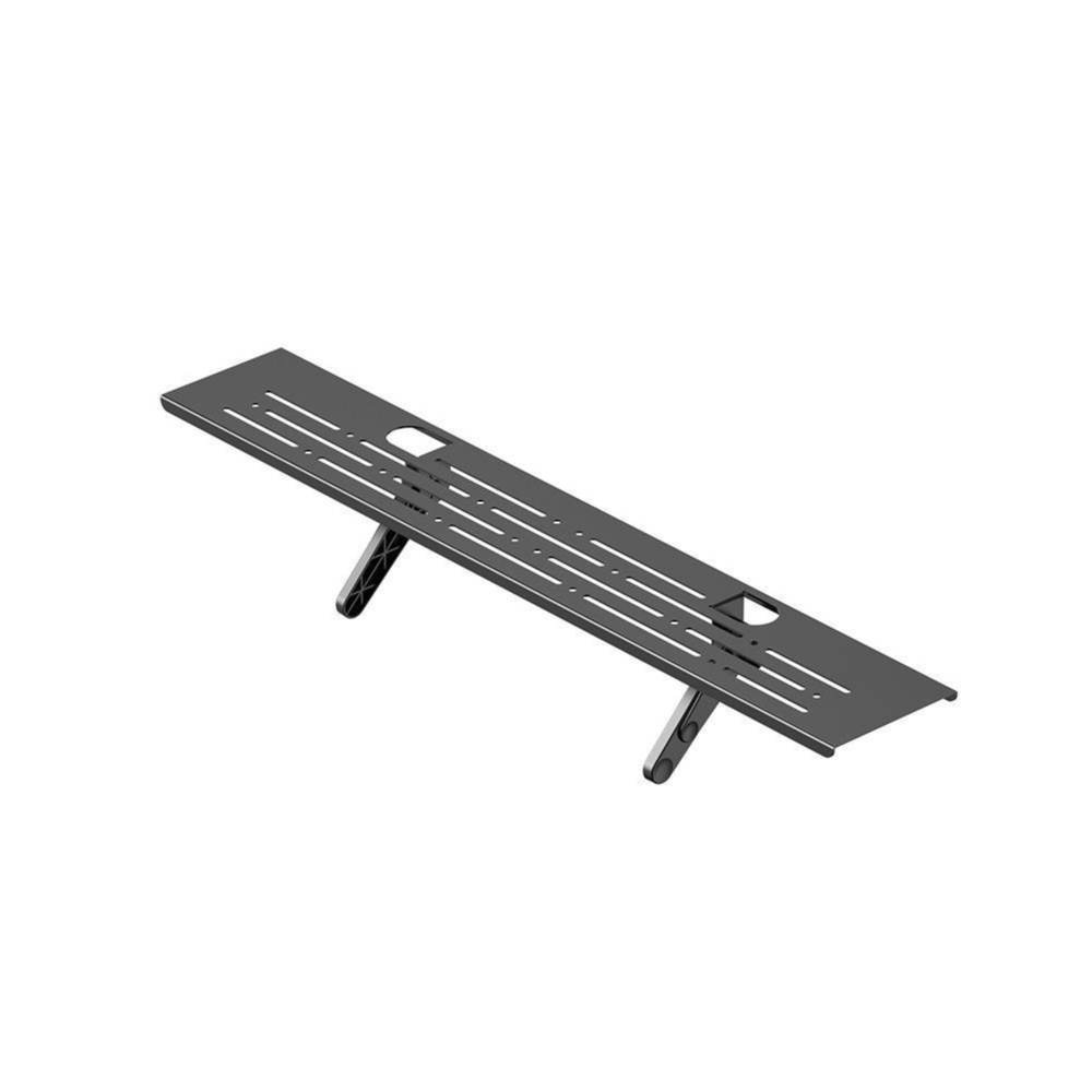 모니터 다기능 다용도 상단 거치대 선반 셋탑박스 60/90cm 압연스틸 블랙 14,900원