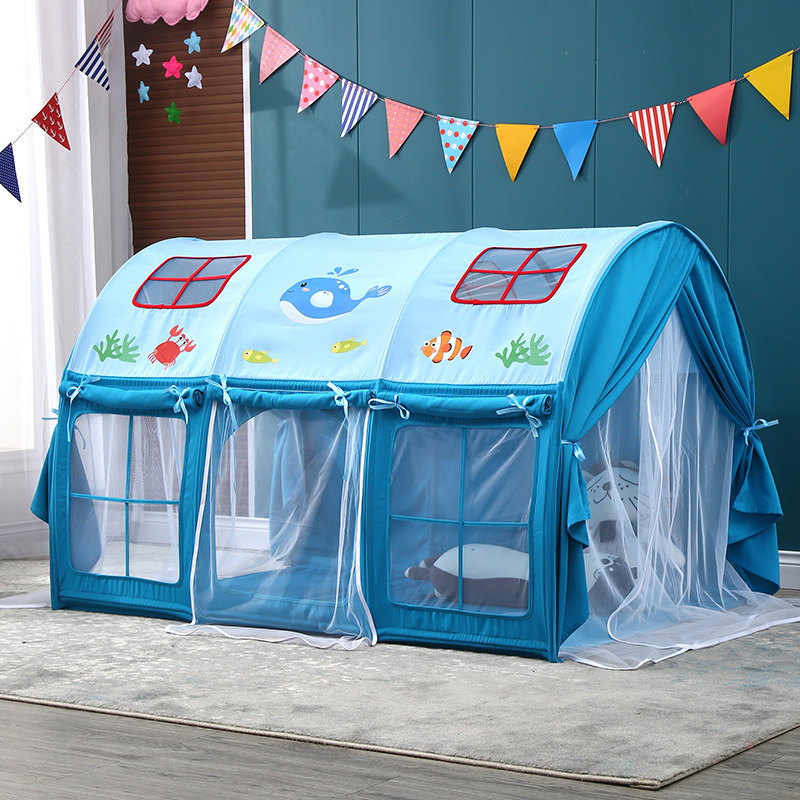 벙커침대텐트 캐노피 아이방 꾸미기 키즈 난방 텐트 동굴하우스 92,700원