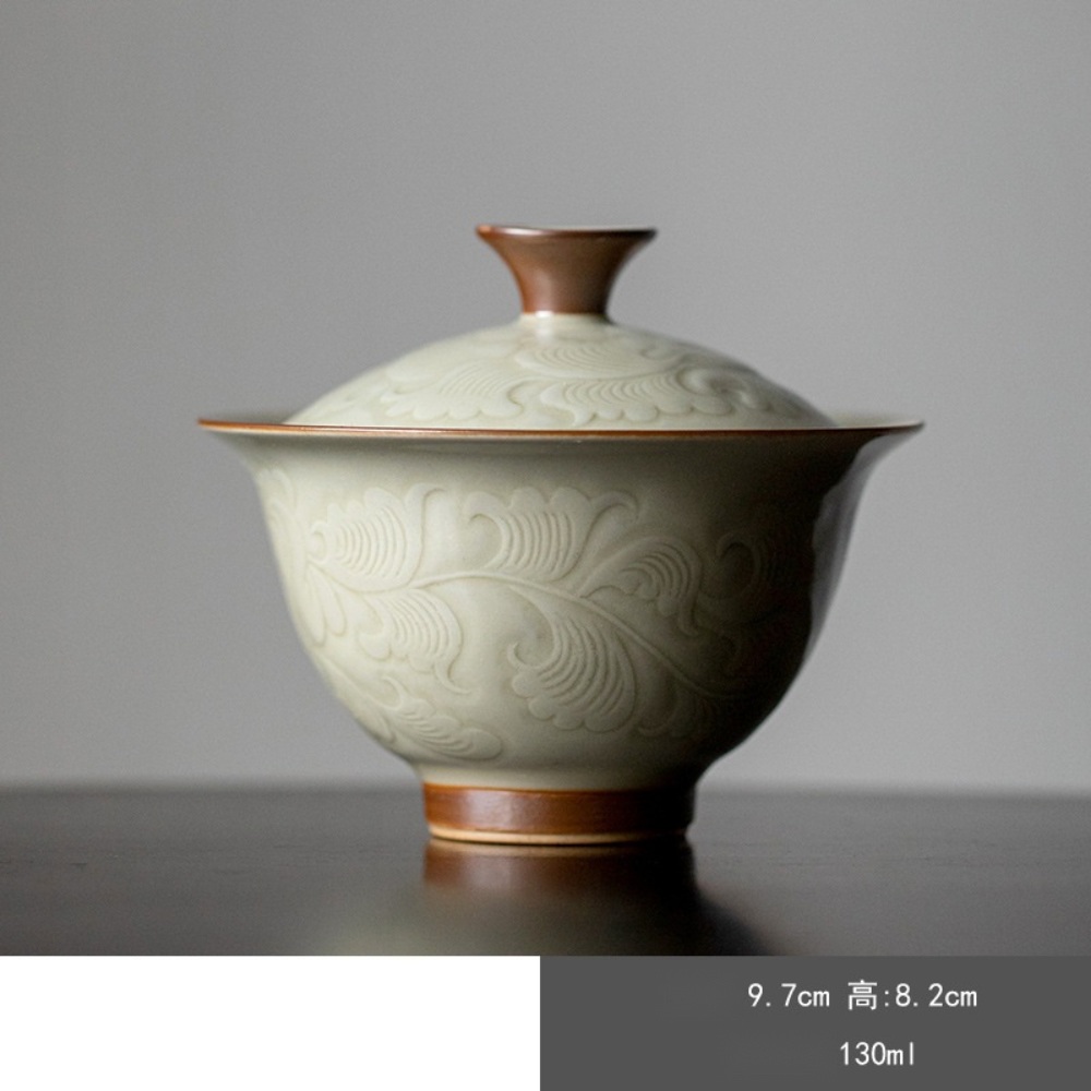 공부차 개완 선물용 백자 청자 다도세트, 아이보리 개완, 1개 40,720원