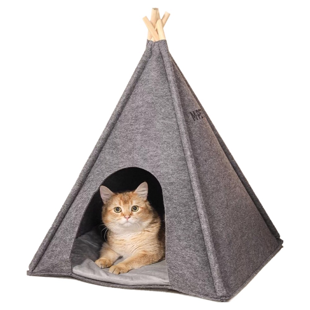네오짱 반려동물 인디언 텐트 하우스 숨숨집, D 그레이, 1개 24,500원