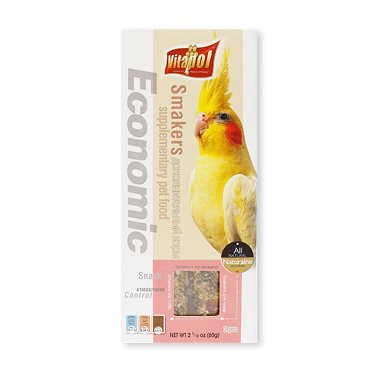 비타폴 zvp-2256 이코노믹 영양바 2p [에너지증진/뇌건강/심장병예방], 60g, 1개 3,590원