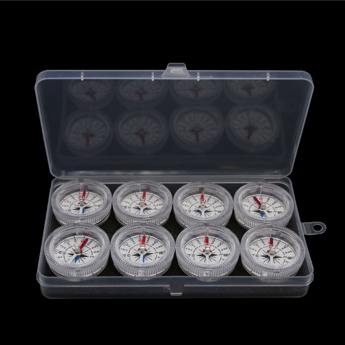 국산 ARi [투명] 플라스틱 나침반 38mm -【8개1조】 10,210원