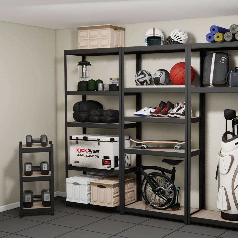 상도가구 몬스터랙 플러스 깊이400 철제 선반 시리즈 조립식 앵글 베란다 창고 수납 랙 136,280원