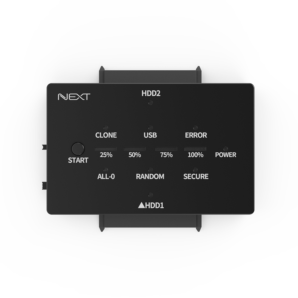 넥스트유 1:1 COPY 앤 ERASE 데이터복제기 복제모드 / 삭제모드 / PC모드 / SSD / HDD 사용가능 NEXT-618DEU3 47,800원