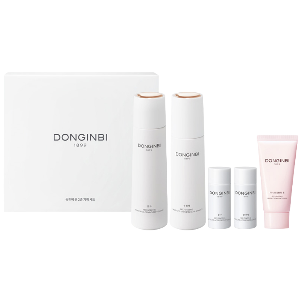 [키트 증정] 동인비 윤 2종 기획세트 (윤수 150ml 윤유액130ml 윤수15ml 유액15ml 폼50ml), 1세트 89,000원