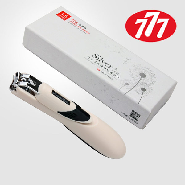 쓰리세븐 777 기능성 어르신 특대형 발톱깍이 (NB-221VSC 1P) 두꺼운 발톱깍기 선물용 손톱 발톱 깍이 노인 실버용 빅사이즈, 1개 10,490원