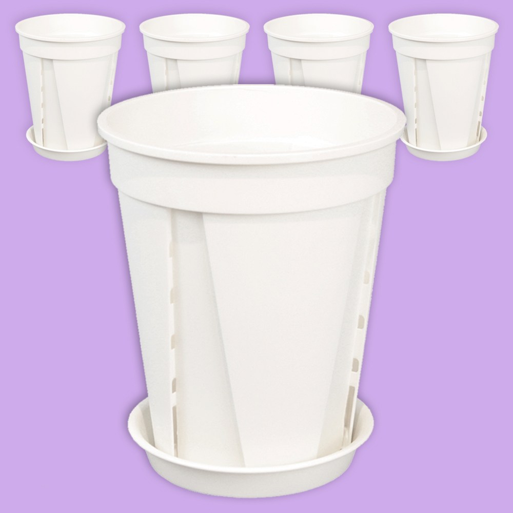 파파가든 (롱 슬릿화분 + 받침) 세트 플라스틱 화분 20,800원