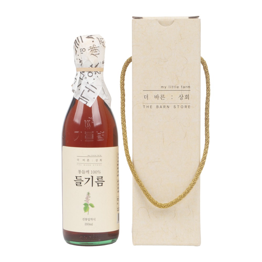 [ 고급선물세트 ] 더바른상회 1구 선물세트 6호 ( 중국산 전통 들기름350ml ), 1개, 350ml 19,900원