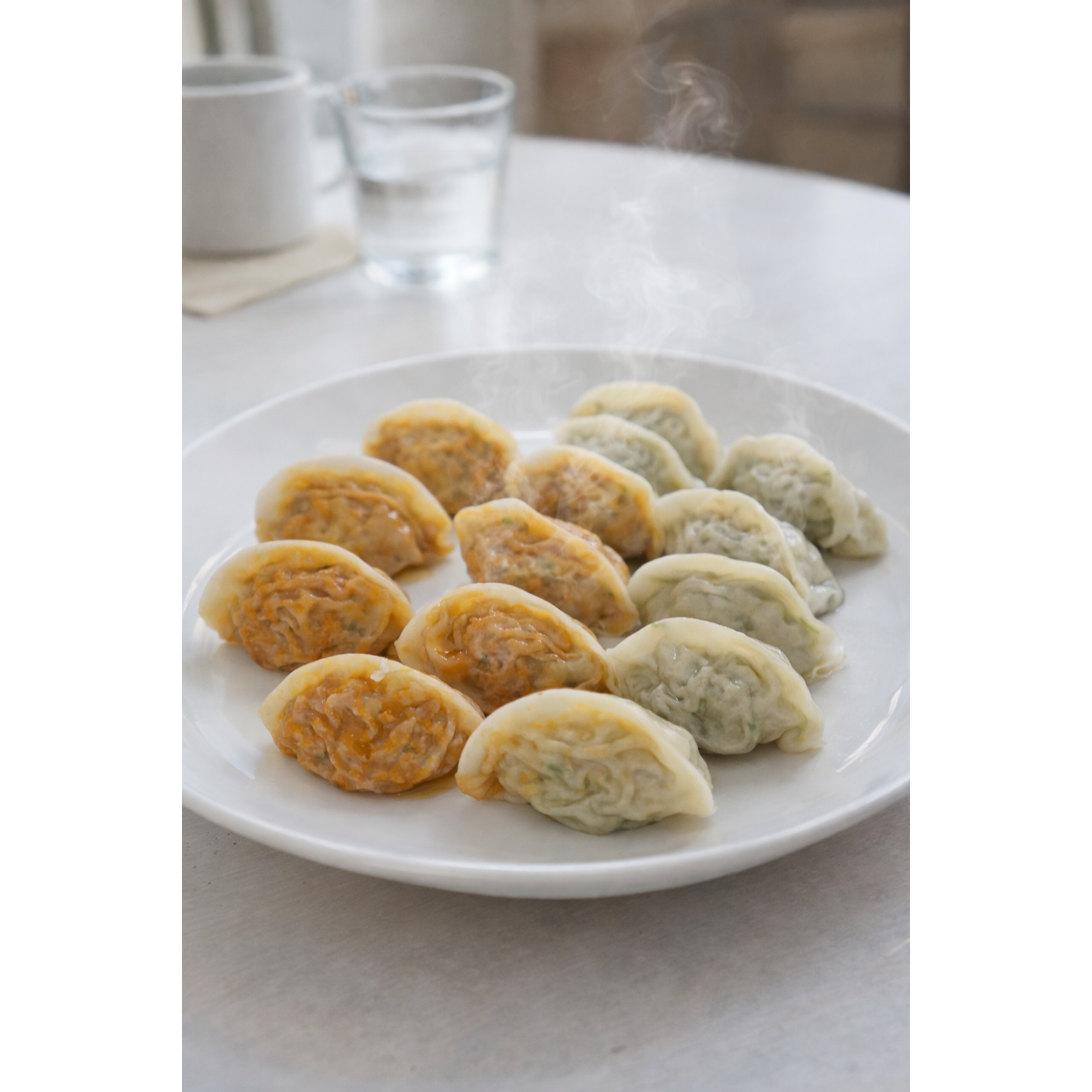 [수원 수제 만두 맛집] 통통만두 김치 고기 교자만두 만두국 국산고기 냉동택배, 30개, 22g 20,500원