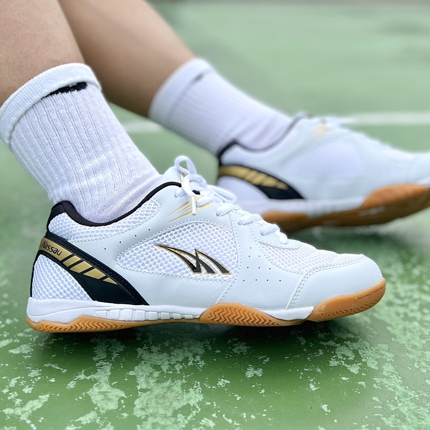 낫소 엣지 인도어 배드민턴화 탁구화 테니스화 골프화 스포츠화 슈즈 풋살화 역도화 남성 여성 38,900원