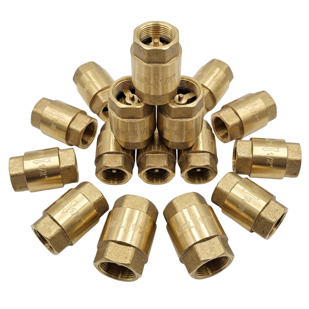 신주 판 체크밸브 15A(1/2) 수도 배관 역류방지밸브 스프링 타입, 1개 11,220원