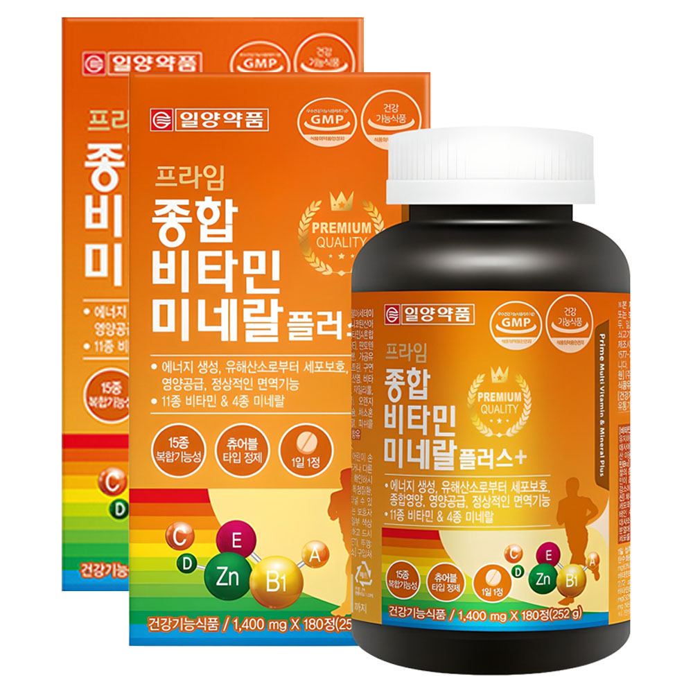 일양약품 프라임 종합비타민 미네랄 플러스 21,980원