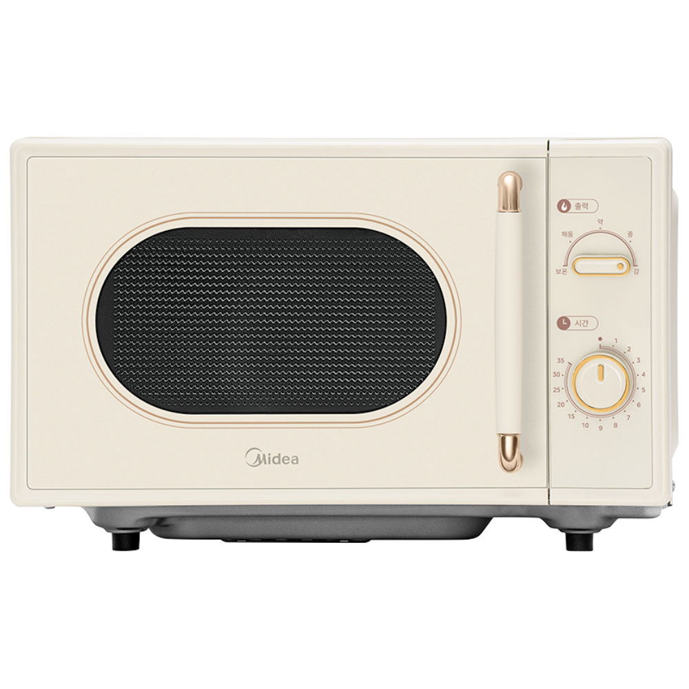 신출시 마이디어 플랫 레트로 전자레인지 다이얼식 20L, MMO20C2F1-MMPBWH 109,000원