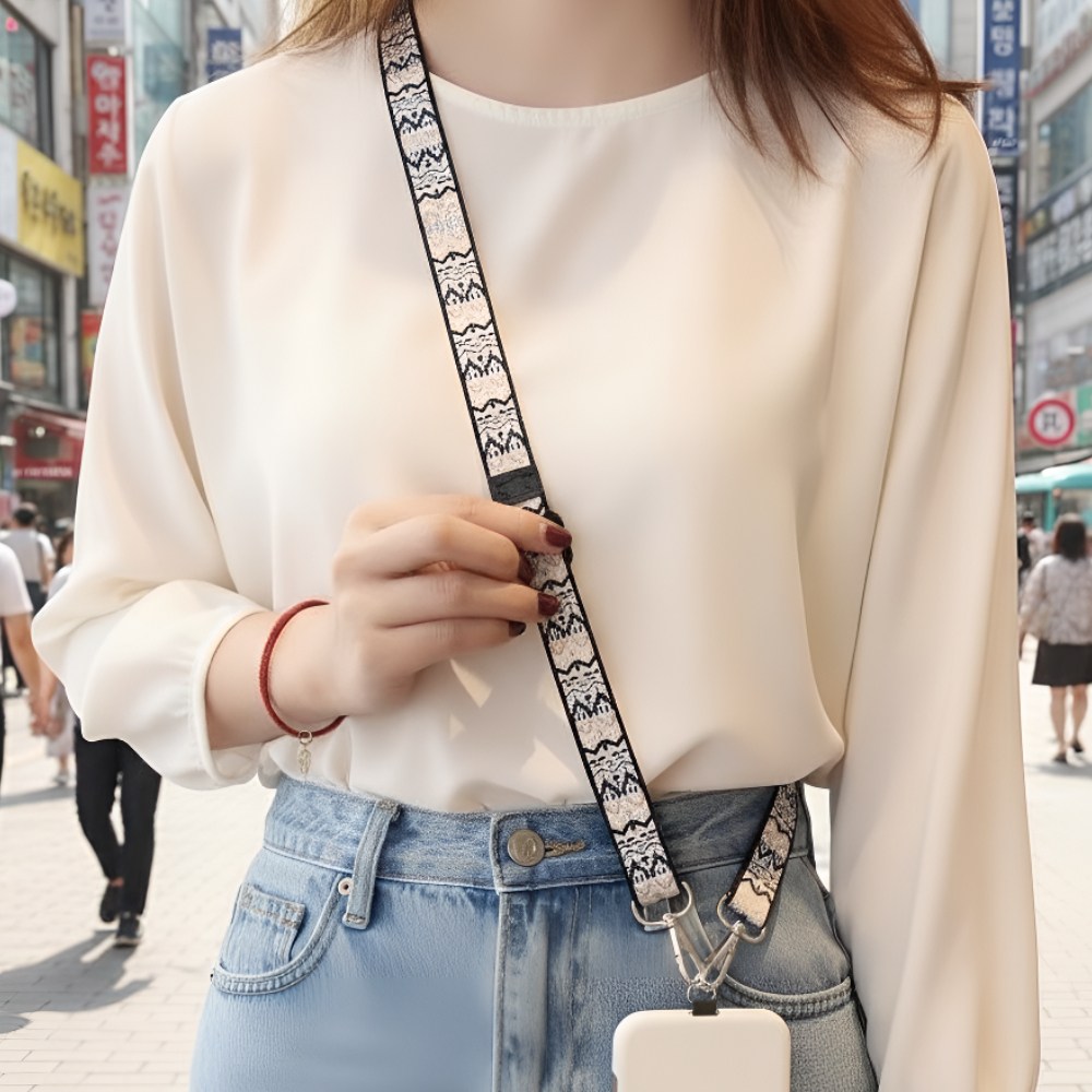 꼬이지 않는 에스픽 플로안 핸드폰 크로스 바디 스트랩 9,800원