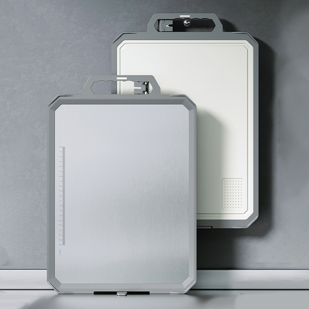 트로브 3세대 316 스텐도마 다용도 양면 위생 향균 도마, 1개, 스텐 29,700원