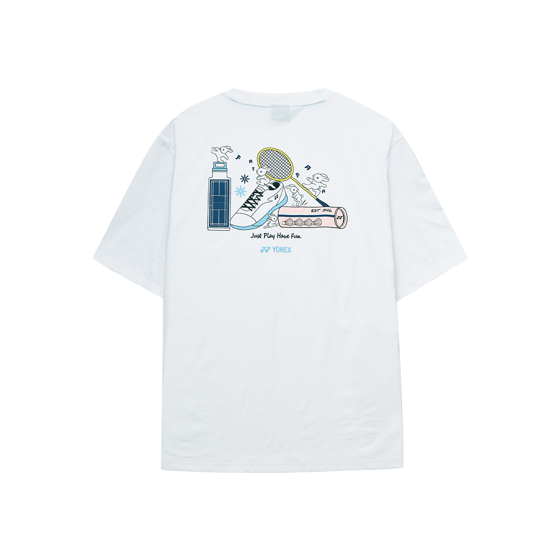 요넥스 253TS035U 티셔츠 배드민턴 게임웨어 남여공용 캐주얼 데일리오버핏 25년FW 46,000원