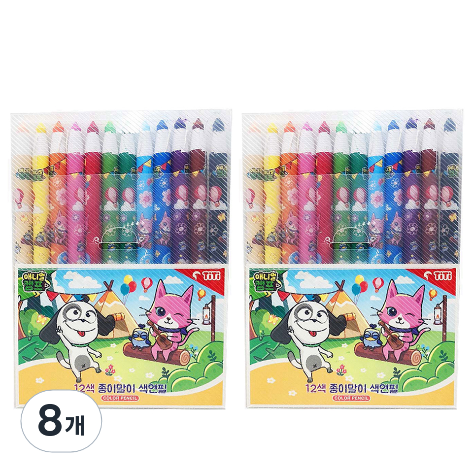 티티 애니멀캠프 종이말이 색연필 16,520원